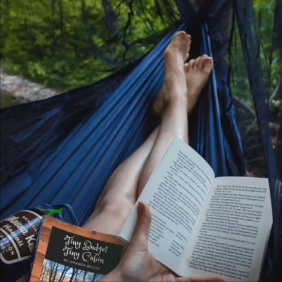 Tiny Budget Tiny Cabin Book Signed by Author Amanda Boggs How To Tiny Home - Picture 11 of 12